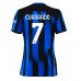 Günstige Inter Milan Juan Cuadrado #7 Heim Fussballtrikot Damen 2023-24 Kurzarm
